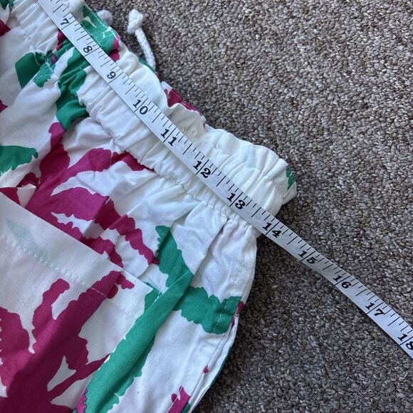 New Vintage 80s 90s SEA DRIFT Cotton Blue Tropical Swim Trunks Shorts L NOS VTG - Picture 2 of 12